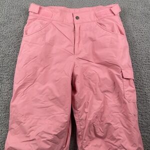 Columbia Snow Pants Girls Large 14/15 Pink Starchaser Peak II Ski Snowboard